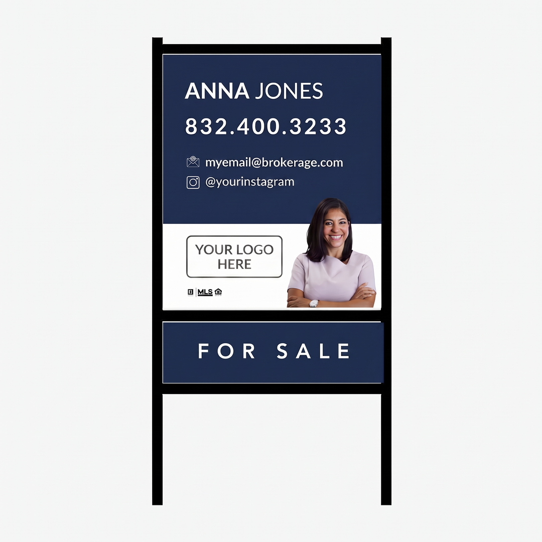 Real Estate Agent Sign & Frame Package
