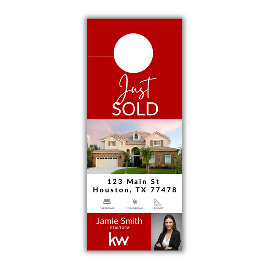 Just Sold Door Hanger