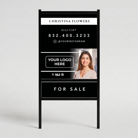 Real Estate Agent Sign & Frame Package