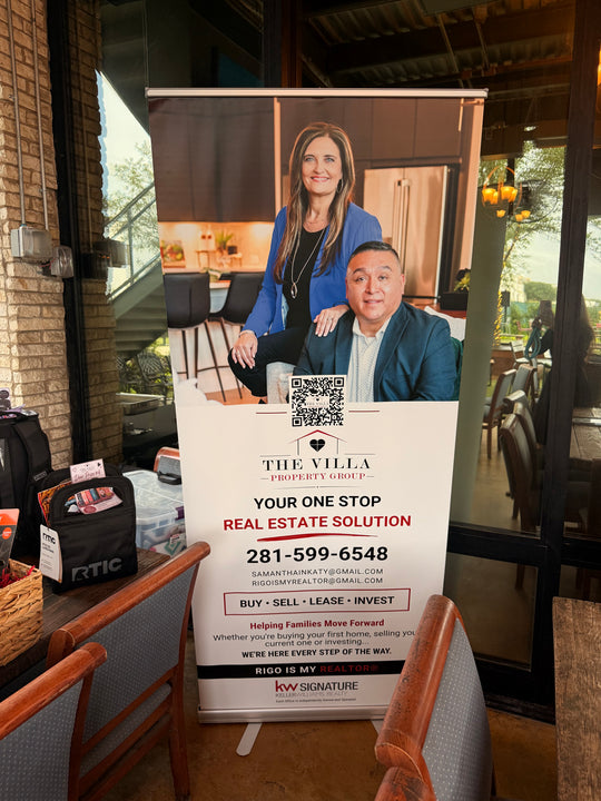 Custom Designed Retractable Banner