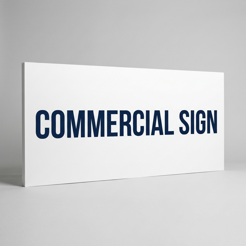 4ft x 8ft commercial sign panel