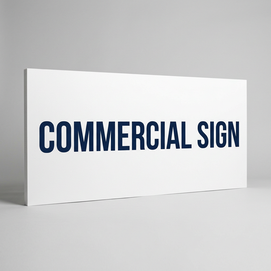 4ft x 8ft commercial sign panel