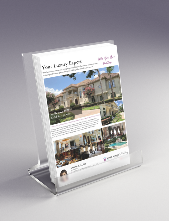 Listing Flyer (custom design)