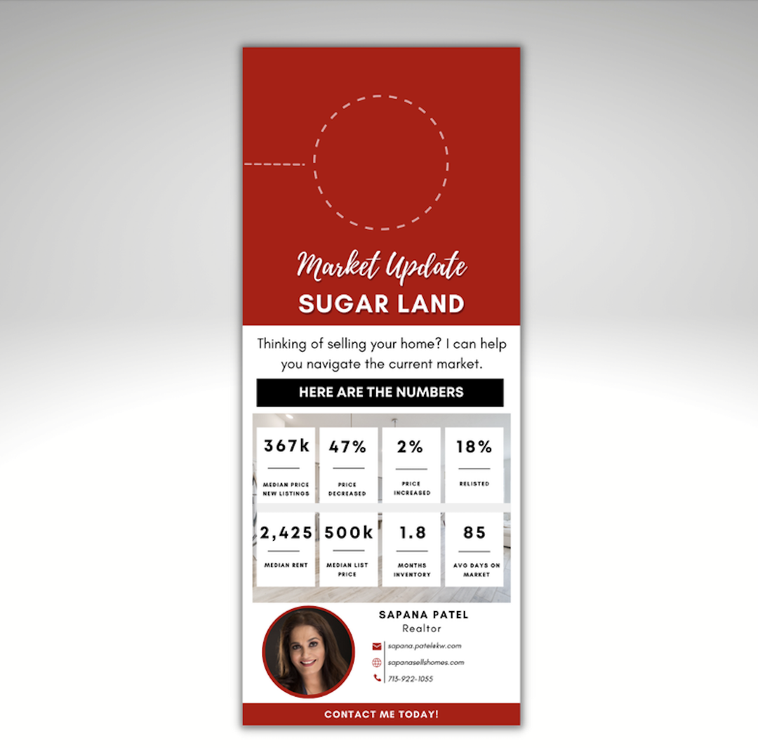 Door Hanger 3.5x8.5 (Custom Design & Print)