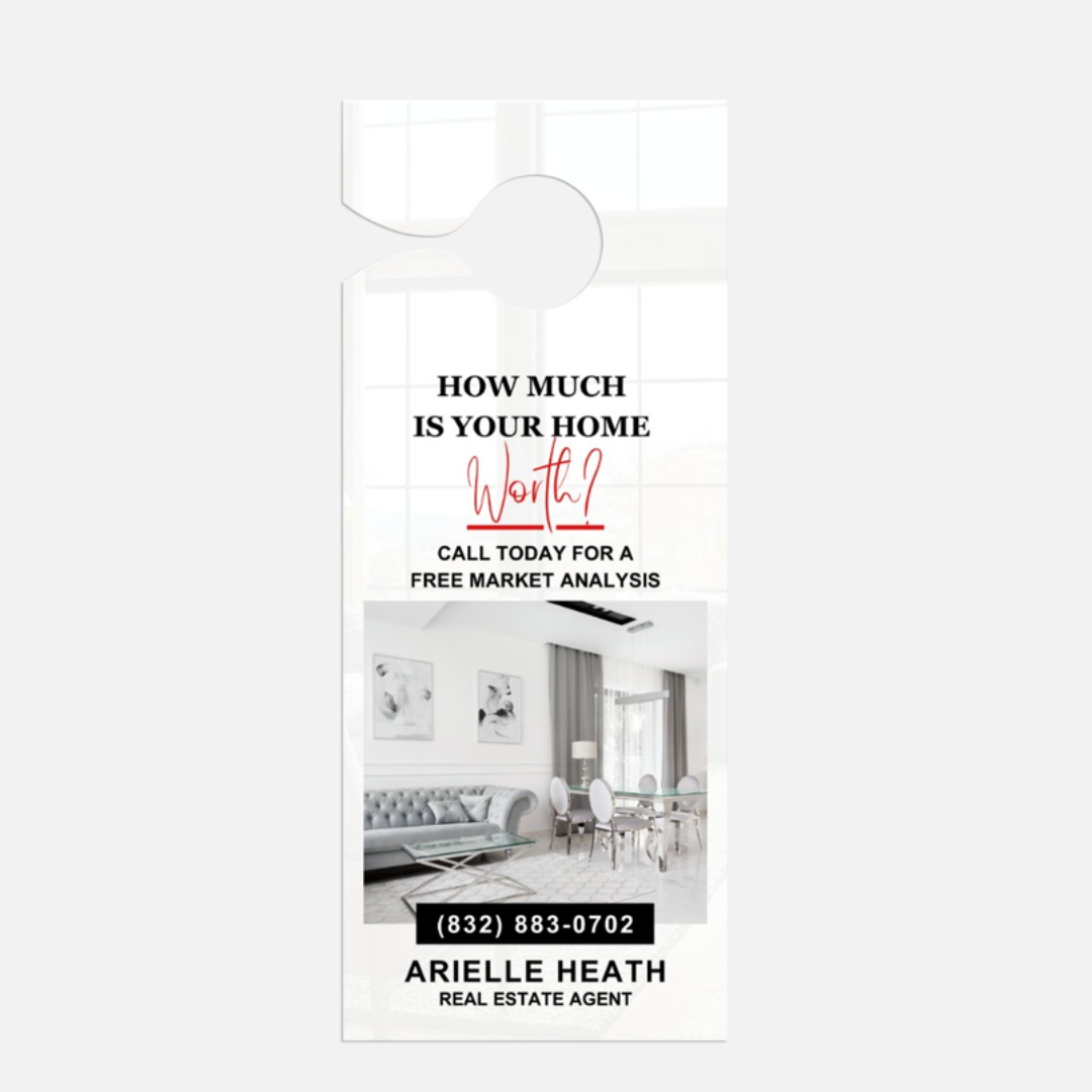 Door Hanger 3.5x8.5 (Custom Design & Print)