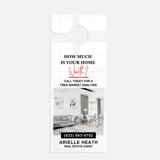 Door Hanger 3.5x8.5 (Custom Design & Print)