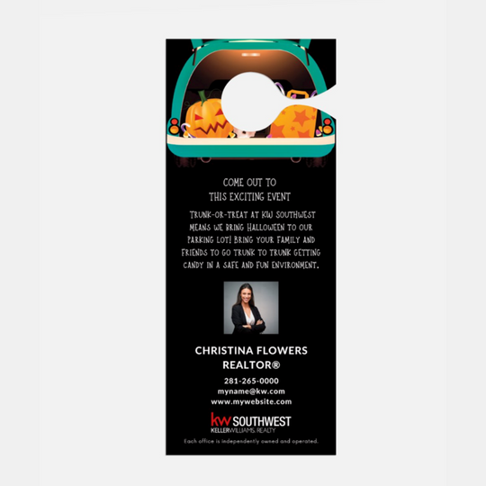 Trunk Or Treat Door Hanger 3.5x8.5