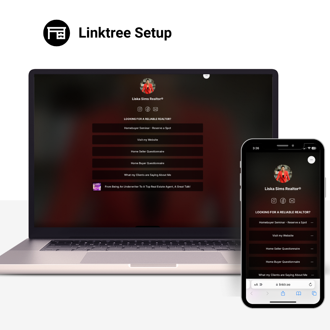 Linktree with Buyer and Seller Questionnaire